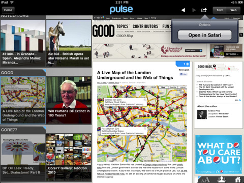 Pulse News Reader