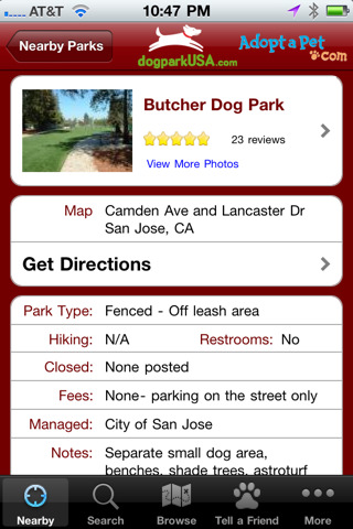 Dog Park Finder Plus