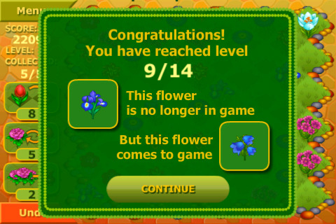 Flower Garden Logical Game