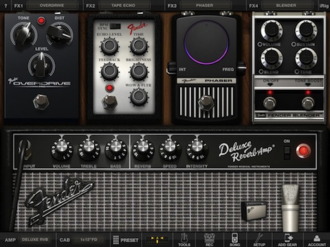 AmpliTube Fender for iPad