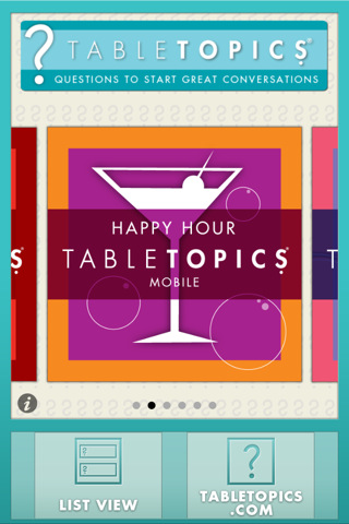 Tabletopics Iphone App Reviewtabletopics | Appsafari