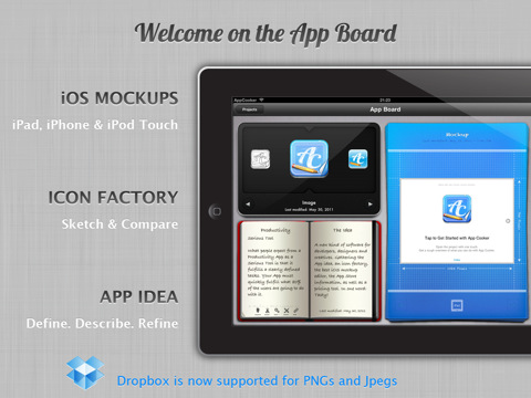 App Cooker - Design, Mockup & Prototype Apps Interfaces