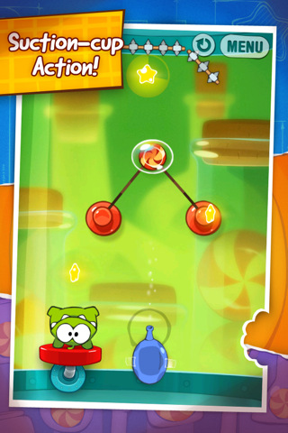 Cut the Rope: Experiments iPhone game app reviewCut the Rope: Experiments