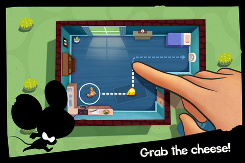 SPY mouse game on the iPhone