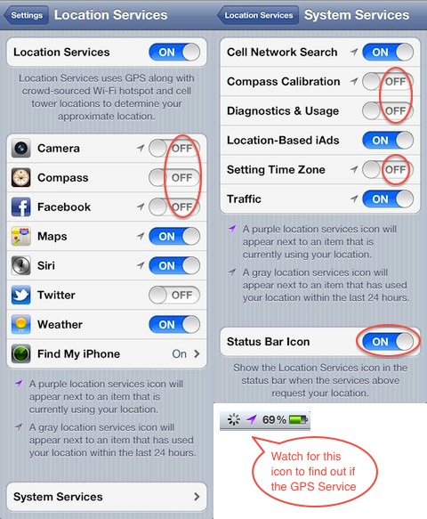 Location Services Settings Battery Issue Fix