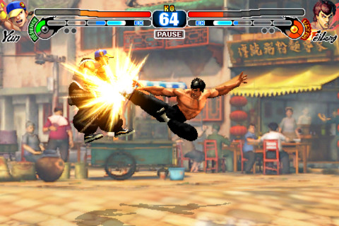 STREET FIGHTER IV VOLT iPhone app review