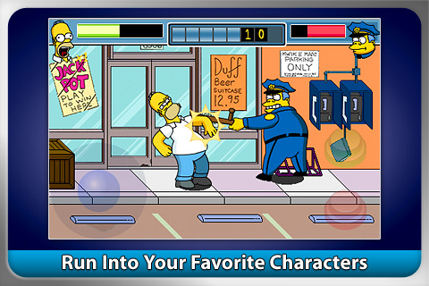 The Simpsons Arcade iPhone game review