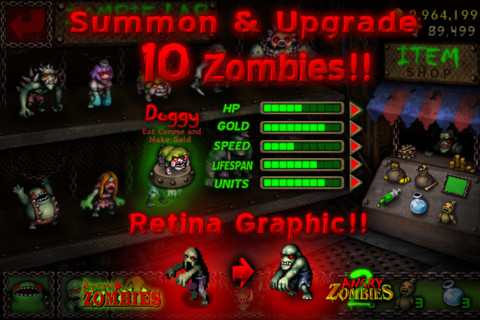 Angry Zombies 2 HD iPhone app review