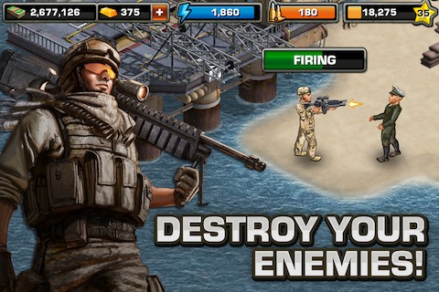 Modern War iPhone game review