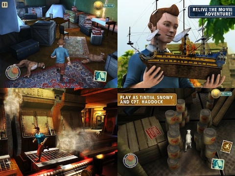 The Adventures of Tintin - The Game iOS game review