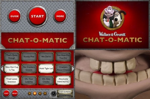 Wallace And Gromit - Chat-O-Matic iPad app review