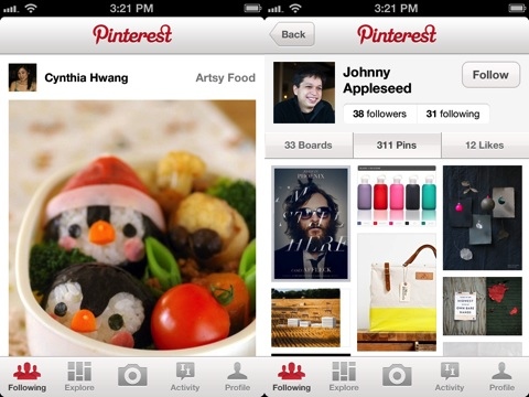 Pinterest iPhone app review