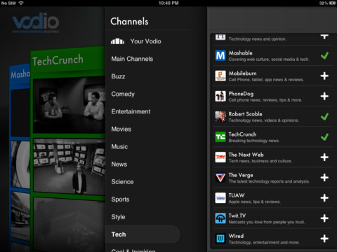 Vodio iPad app review